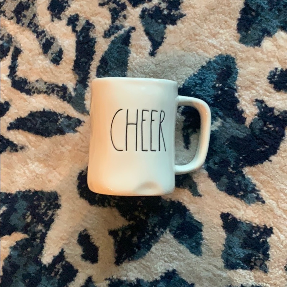 Rae Dunn cheer farmhouse mug